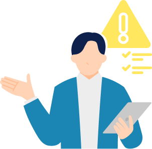 セキュリティー観点から生成AIの正しい使い方を教えられる人材がいないイメージ